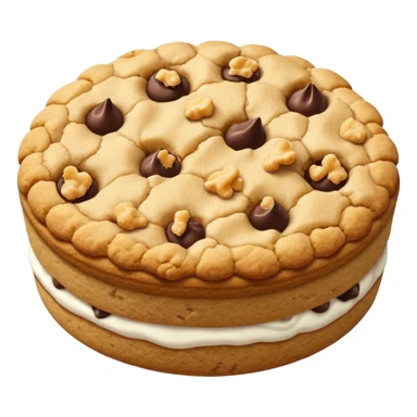 Cookie crumble sticker