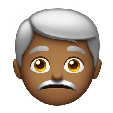 eyebrow raising emoji mixed with gasp emoji sticker