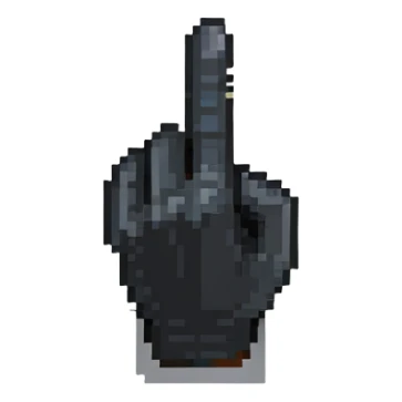 single finger sticker