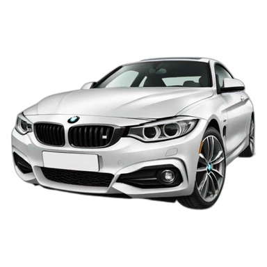 Bmw new 4er car sticker