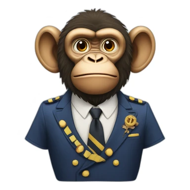 Bored Ape Yacht Club ape sticker