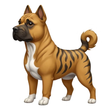 Presse Canario dog sticker