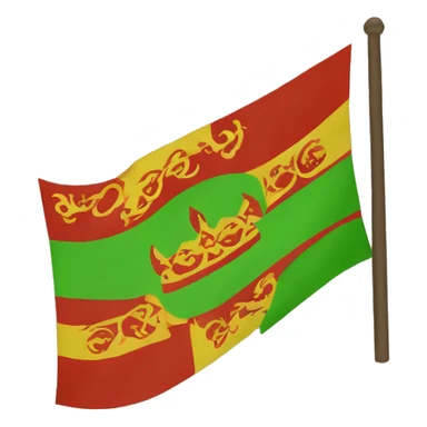 Flag of the Timurid Empire sticker