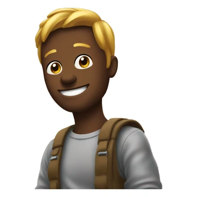 Emoji qui crache dans sa main sticker