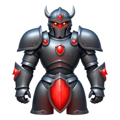 Mega knight from clash royal sticker