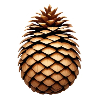 Pomme de pin sticker