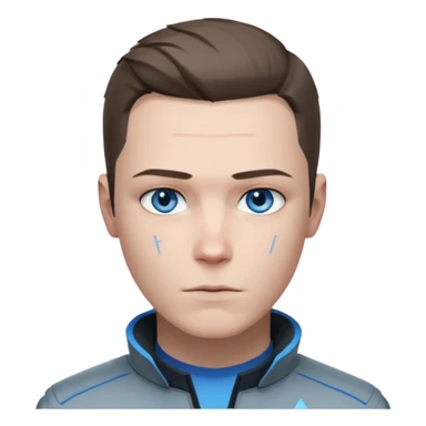 Connor from Detroit become human sticker