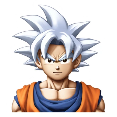 Goku ultra instinct sticker