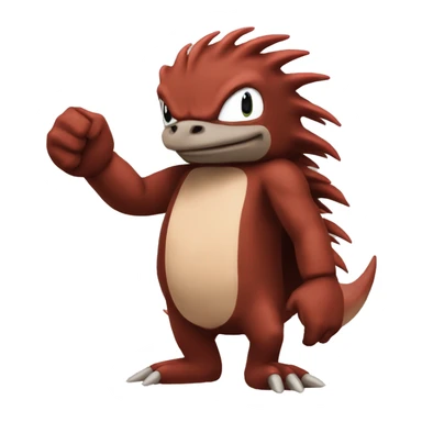 Knuckles the echidna sticker