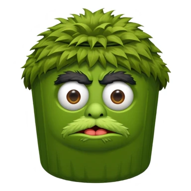 Oscar the grouch sticker