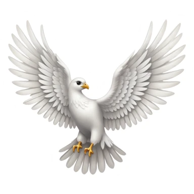 Pair of wings ,in a text copiable format sticker