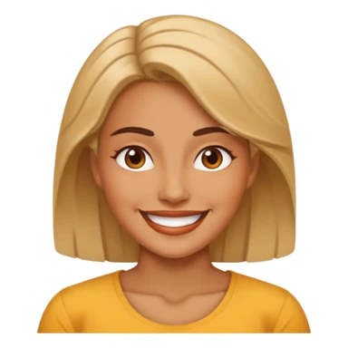 strong woman happy sticker