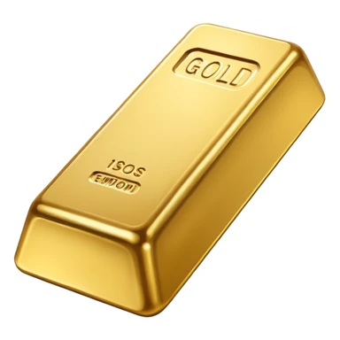 Gold bar sticker