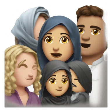 Humaira plus pari sticker