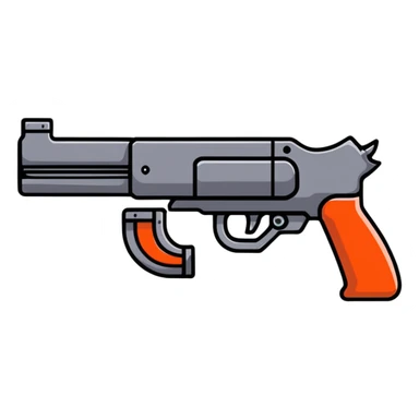 Star-Lord's element gun blaster from Guardians of the Galaxy sticker