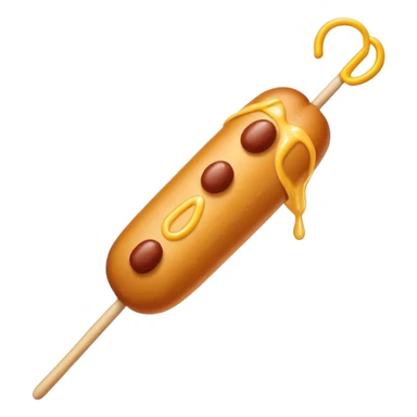 Corn dog  sticker