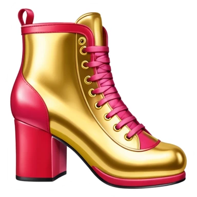 Moschino spam can design shoe art sticker