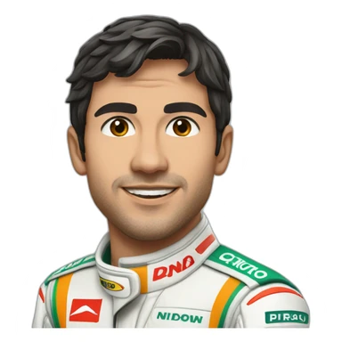 Sergio Pérez F1 sticker