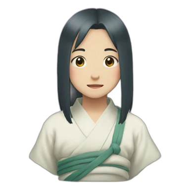 Spirited away haku sticker