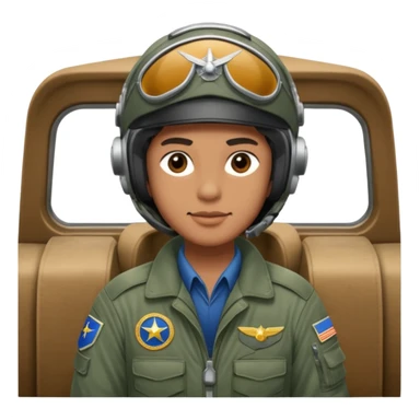 Airforce pilot in old 4Runner sticker