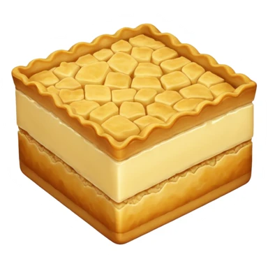 crumble slice sticker