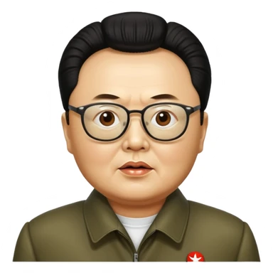 Kim jong il sticker