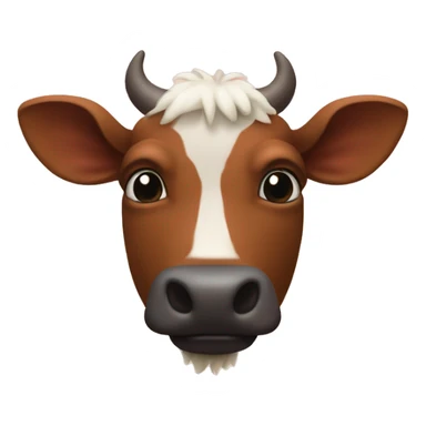 manchas de vaca dentro de un corazón  sticker