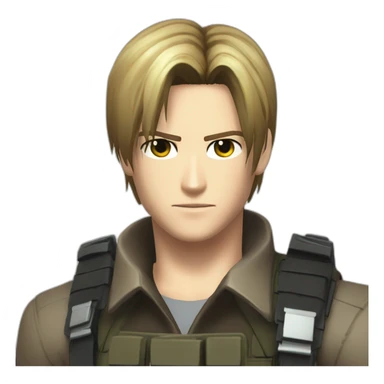 Leon S Kennedy from Resident evil sticker
