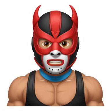 luchador bane sticker