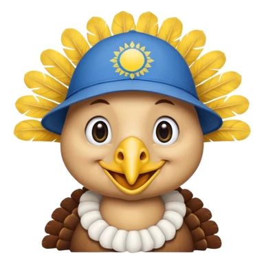 turkey ukraine flag sticker