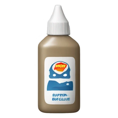 super glue sticker