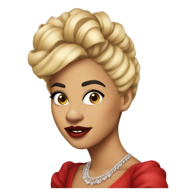 Tessa Francis Netting is an actress, YouTuber, host, and all around geek. She began her professional career donning a tutu onstage in the Original Broadway BLONDE. red lipstick sticker