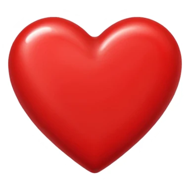 Red valentines sticker