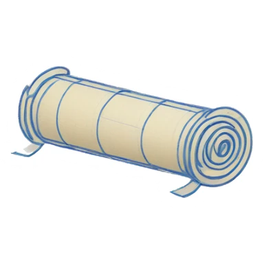 Blueprint Scroll, twemoji style sticker