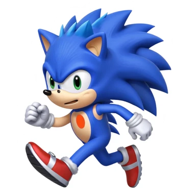 SONIC the hedgehog sticker