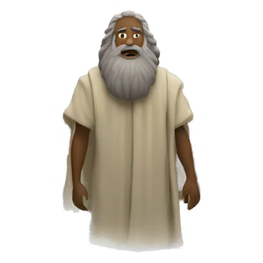 moses parting the red sea in the bible sticker