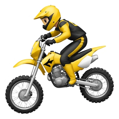 Moto crosse  roue arrière  sticker