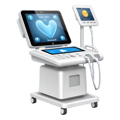 ultrasound machine system - large new more sticker