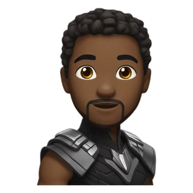 Wakanda forever move sticker