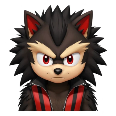 Shadow the Hedgehog sticker