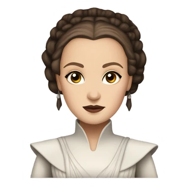 Dark fantasy padme Amidala sticker