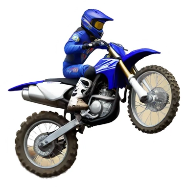 Yamaha Dirt bike wheeling sticker