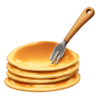 Flipping a pancake  sticker