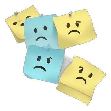 sticky notes in a brainstorm sticker