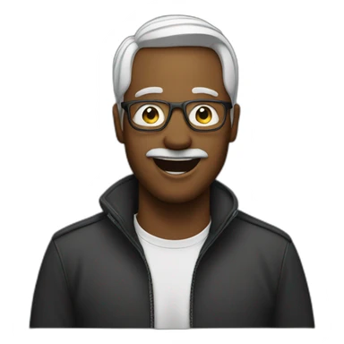 comedian on stage sticker