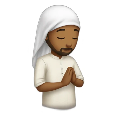 muslim who prays sticker
