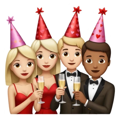 valentine brunch sticker