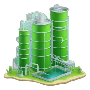 ecological-factory-of-algae sticker