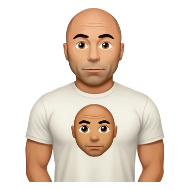 Joe Rogan in tshirt sticker