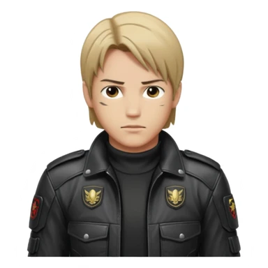 Resident evil leon Kennedy game 4 sticker